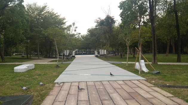 二二八和平記念公園の散策路